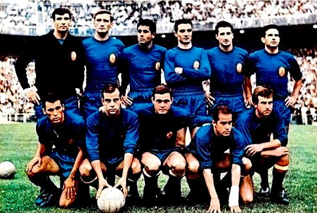 España, ganador de la Eurocopa 1964 frente a la URSS 