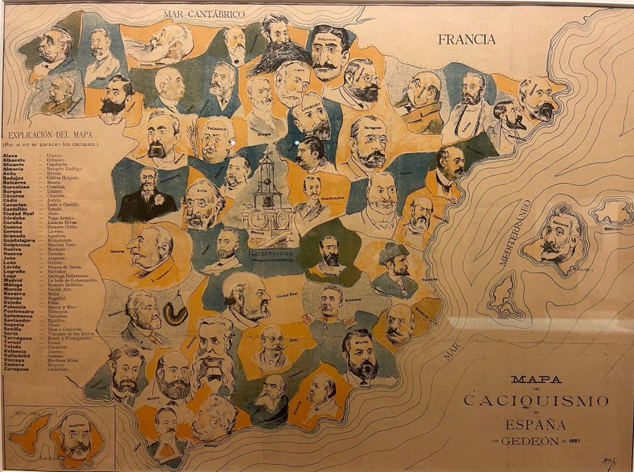 Mapa Del Caciquismo En Espa a Colmena De Datos Mapa Del Caciquismo En Espa a Colmena De Datos