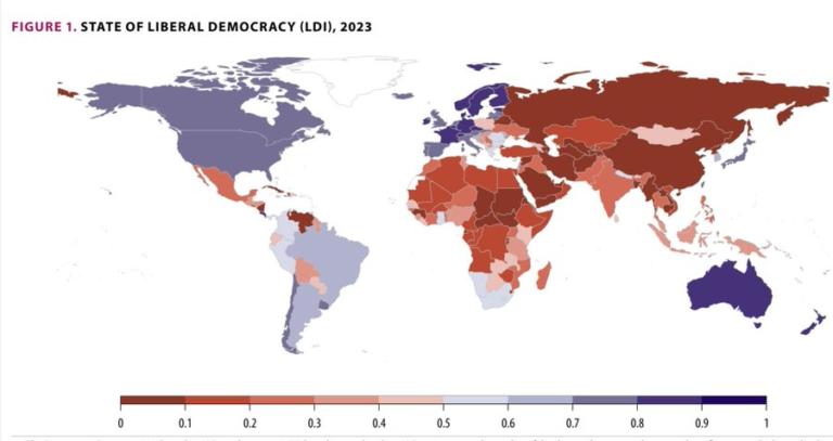 Índice de democracia liberal 2023