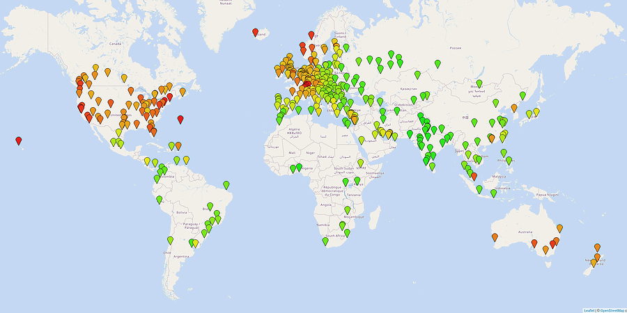 Las 10 ciudades más caras del mundo en 2024