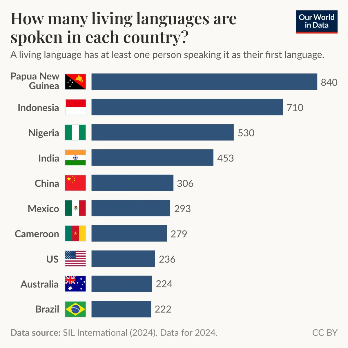 Los países que hablan más idiomas: diversidad lingüística del planeta