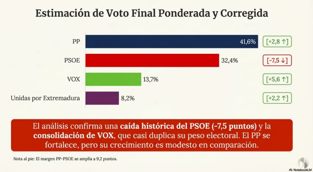 promedio redlines extremadura