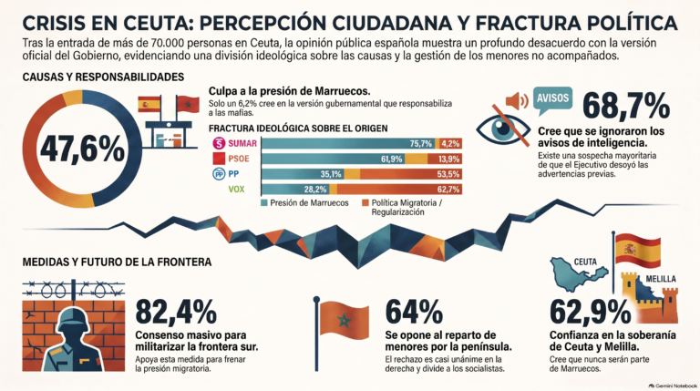Encuesta el mundo sobre crisis ceuta