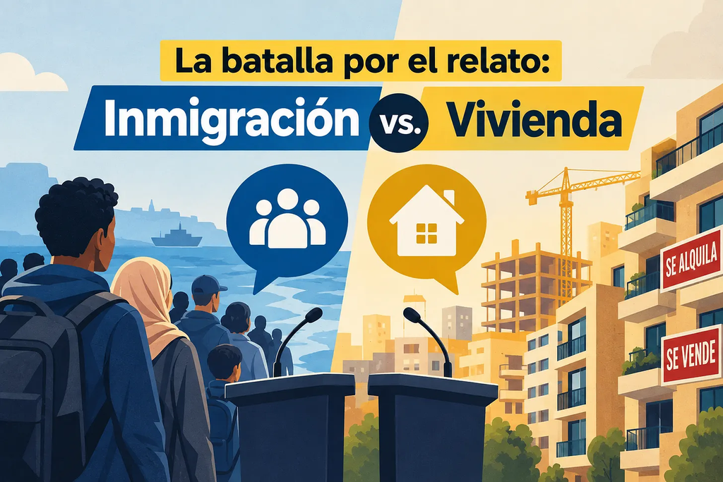 La batalla por el relato: Inmigración VS Vivienda
