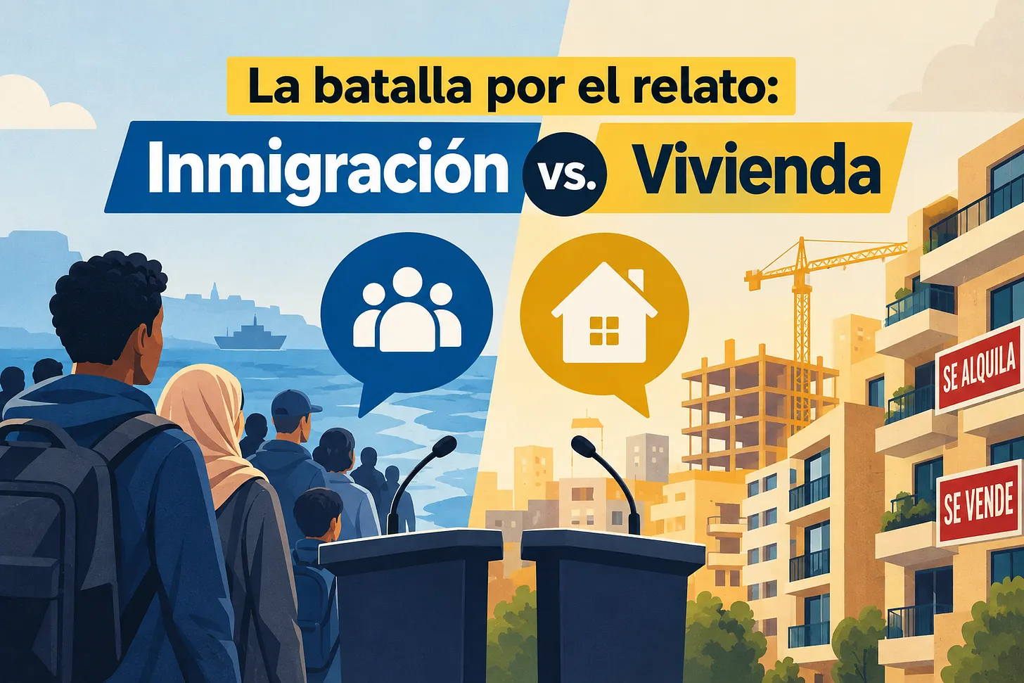#85 La batalla por el relato: Inmigración VS Vivienda