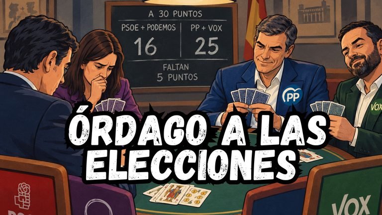 #86 Corto y órdago a las elecciones generales