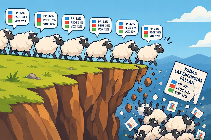 #89 Herding o el Efecto manada en las Encuestas